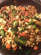 Chickpea Indian Veggie Dish