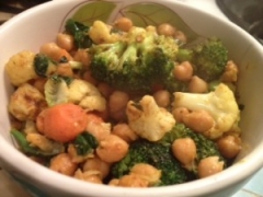 Chickpea Indian Veggie Recipe 