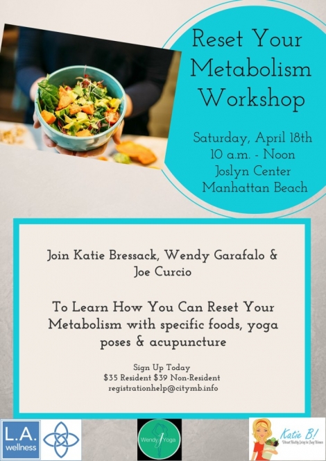 Reset Your Metabolism Workshop Flyer
