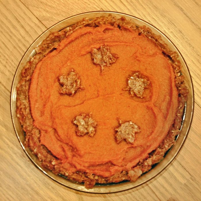 Raw Vegan Pumpkin Pie