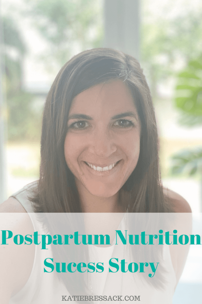 Postpartum Nutrition Success Story
